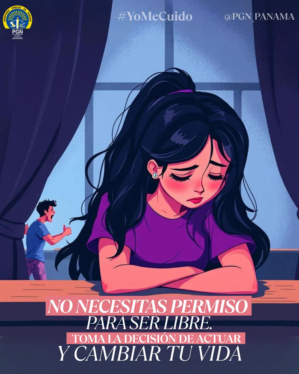 PGN_PANAMA's tweet image. TU BIENESTAR 🧘‍♀️es lo PRIMERO ☝️

❌NO te quedes en una relación que te HACE DAÑO. 

#YoMeCuido #SaludMental #AutoAyuda