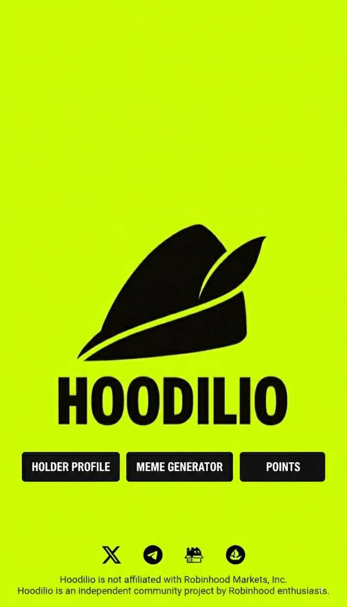 Hoodilio devs have been cooking in the lab.

There might be some nice surprises for early hoodilios behind these buttons. Whiteglove service in the Robinhood L2 ecosystem? Big haul of [REDACTED]? Find out soon.

Hoodilio.