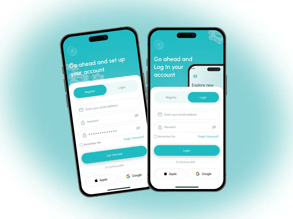 fastweb247's tweet image. Tutorly – AI Powered Learning App Sign In/Up Design
#software #iosdesign #Mobileapp