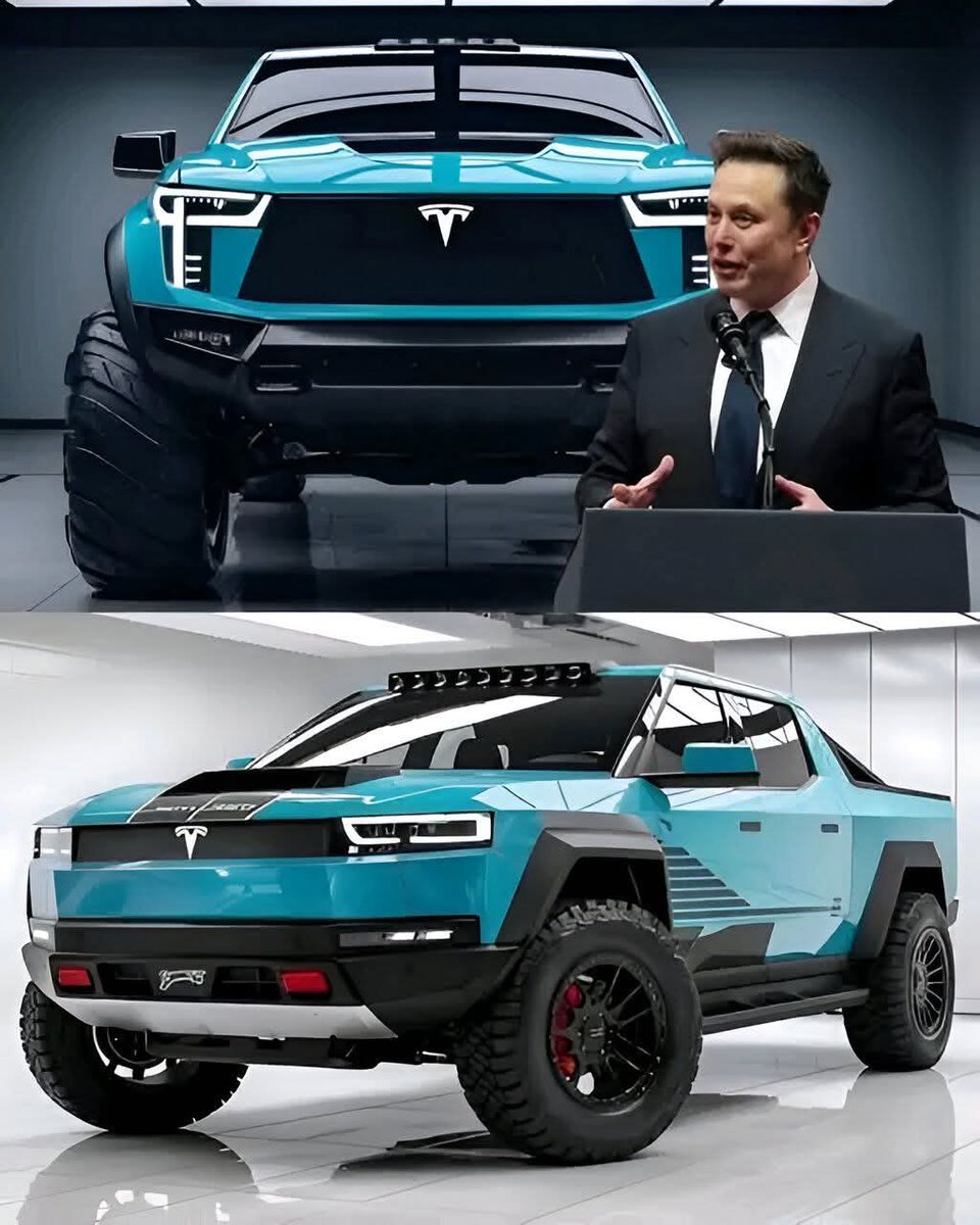 Would you love to receive this 2026 Tesla Pickup Truck as a gift?? 🎁 

A. Yes
B. No