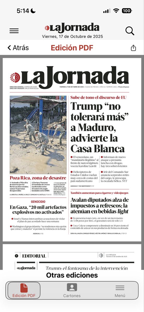 sPRing_PR's tweet image. Te dejamos las #PrimerasPlanas de algunos periódicos del día. 🗞️