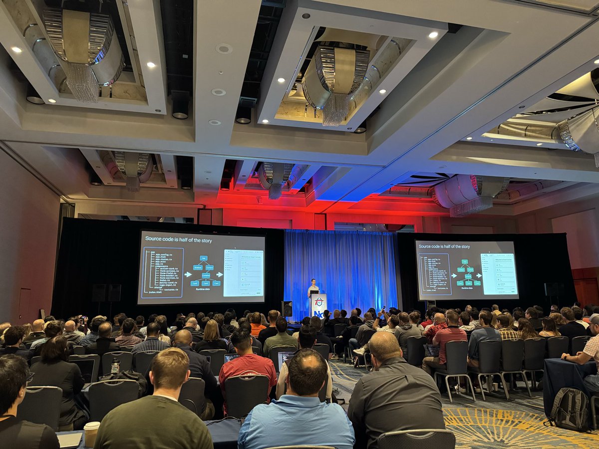 Marko Stanimirović (@markostdev) on Twitter photo Opening keynote at <a href="/ngconf/">ng-conf</a> by <a href="/mgechev/">Minko Gechev</a> and <a href="/marktechson/">Mark Techson</a> 🔥 Opening keynote at <a href="/ngconf/">ng-conf</a> by <a href="/mgechev/">Minko Gechev</a> and <a href="/marktechson/">Mark Techson</a> 🔥