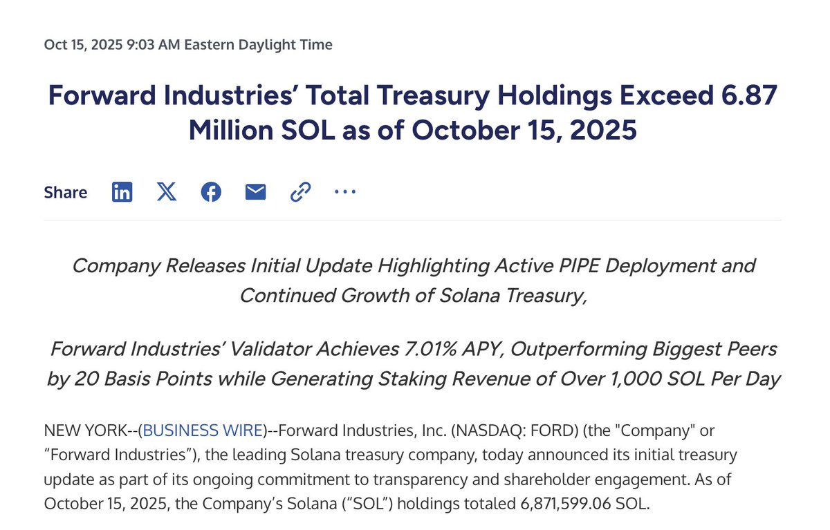 Making money for shareholders