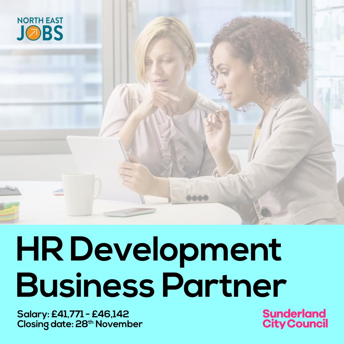 NorthEastJobsUK's tweet image. Sunderland City Council are recuiting for a HRD Business Partner to join their busy HR Advice Team and provide comprehensive and professional HR advice and guidance.

Find out more 👉 ow.ly/HT3b50Xe7hO

💷Salary: £41,771 - £46,142
📆Closing date: 28th November

#HRcareers