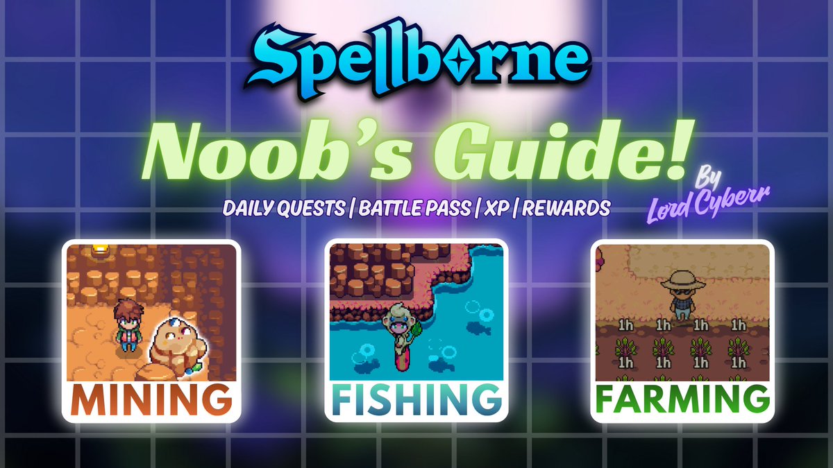 🎮 New Video Drop!

<a href="/spellbornegame/">Spellborne</a> Noob’s Guide 🌾⛏️🎣

Learn how to mine, fish, farm &amp; complete daily tasks like a pro — and start earning rewards faster ⚡

🎥 Watch now: youtu.be/EjP5BdBmEVo
#SpellborneCreate <a href="/GamingOnAvax/">Avalanche Gaming 🔺</a> <a href="/AbstractChain/">Abstract</a>