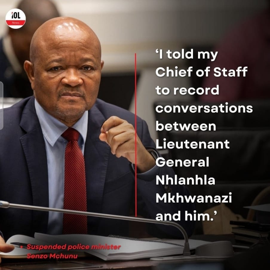 This admission from Senzo Mchunu during today's parliamentary Ad Hoc Committee is a major self-inflicted wound in an already explosive scandal. 

For context, Minister Mchunu testified that he explicitly instructed his chief of staff, Cedric Nkabinde, to secretly record phone