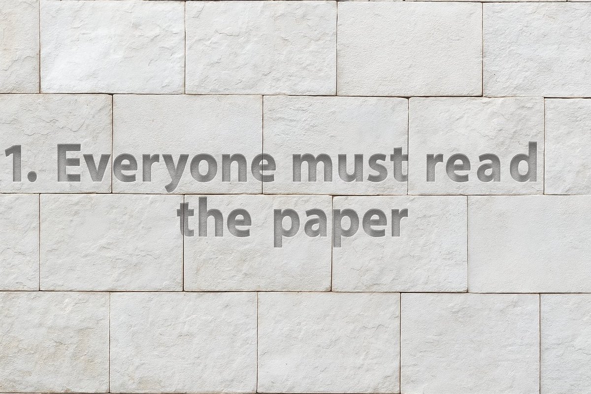 CSProfKGD's tweet image. The first rule of reading groups