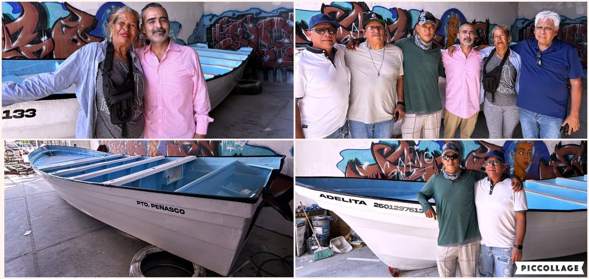 #Estatal .................. Entrega alcalde Oscar Castro octava panga reparada en taller municipal que beneficiará a tres familias .................. vía descierto.com ................... descierto.com/estatal/item/3… <a href="/PPMEXICO/">PuertoPeñasco Mexico</a> <a href="/vagoner35/">Gustavo Valenzuela G</a>