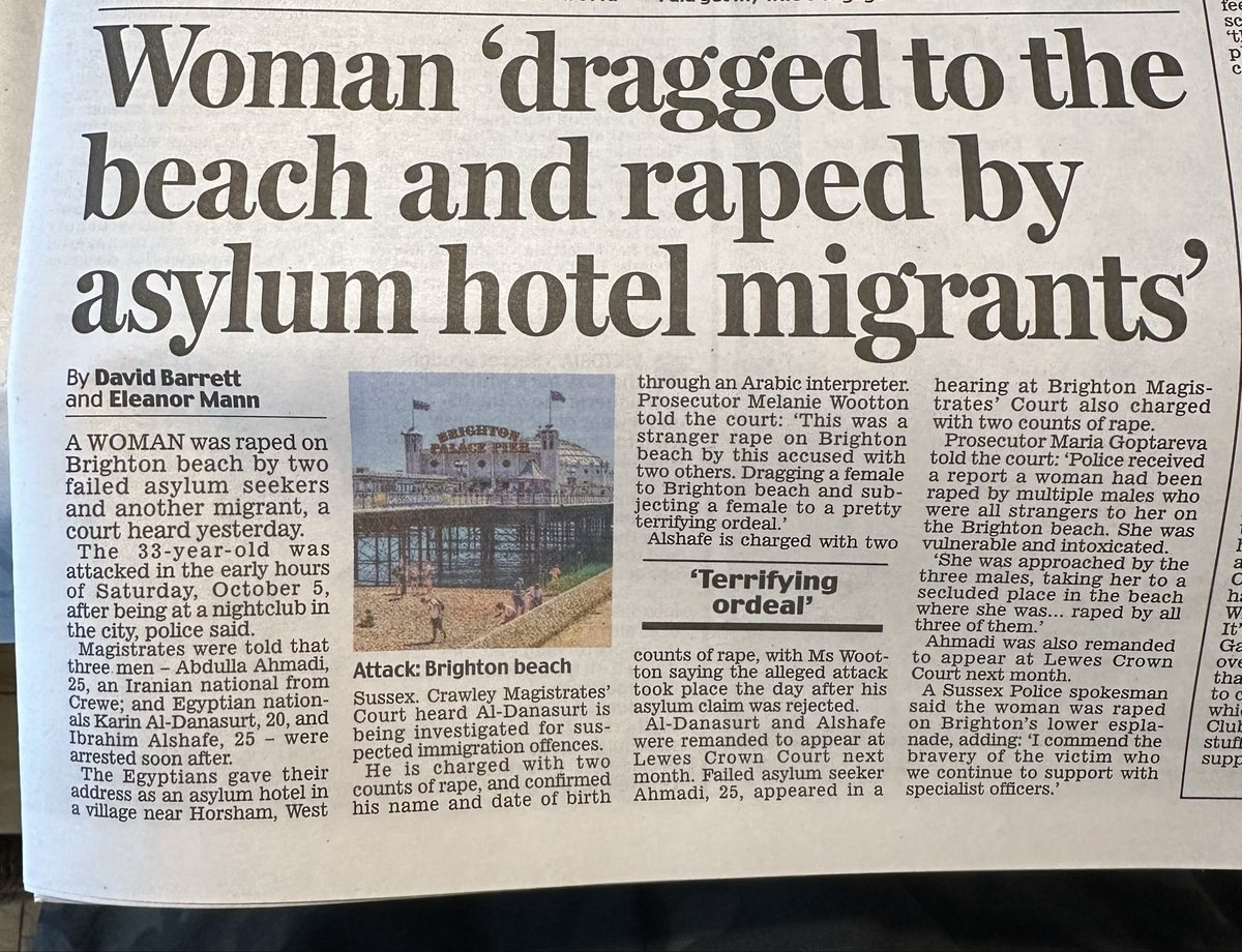 Stop the boats NOW.
Stop the benefits.
Close the hotels.

DEPORT!

*** This is a national emergency ***
