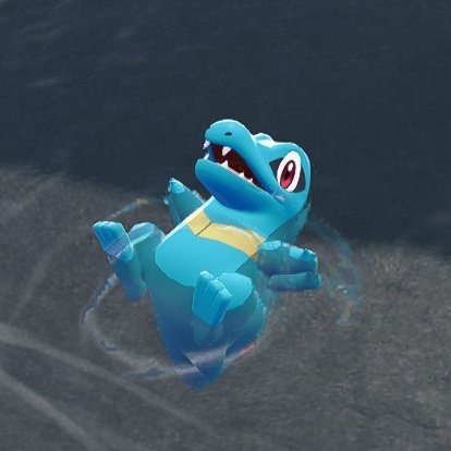 Yo flotando en la piscina pública: