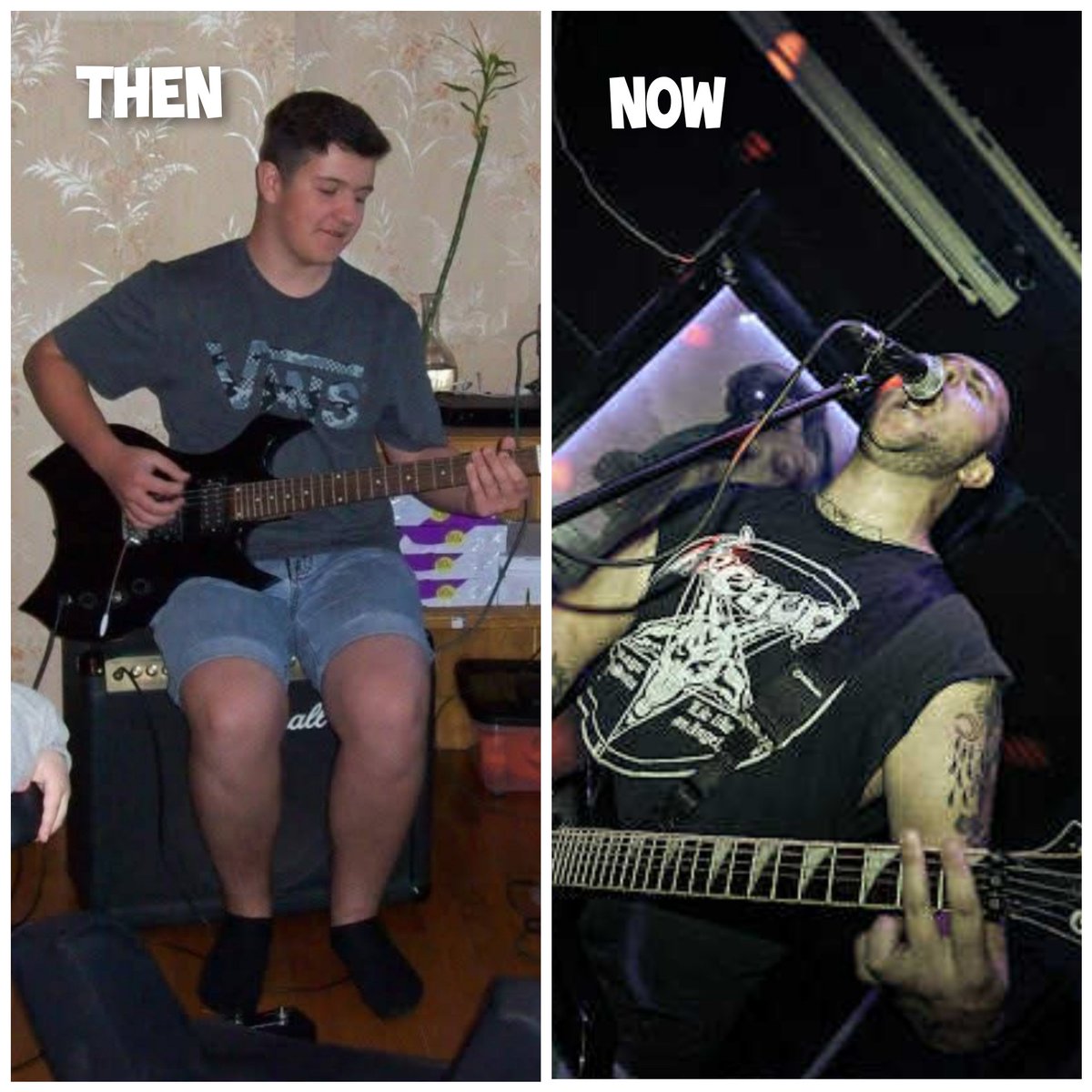 One of our reenactment pals posted about their daughter taking and loving guitar lessons, so I shared them this 🤘