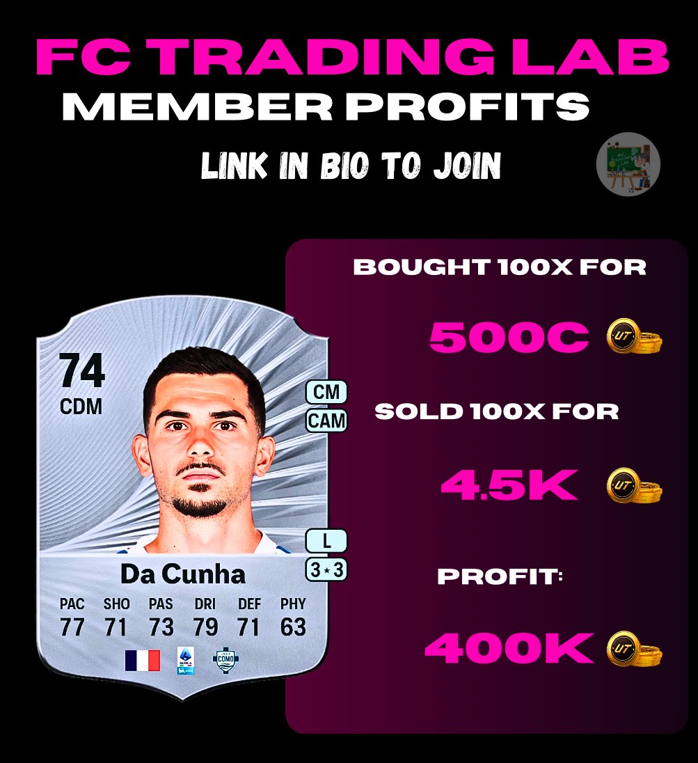 Dr FUT💥 FC 26 Trader tweet media