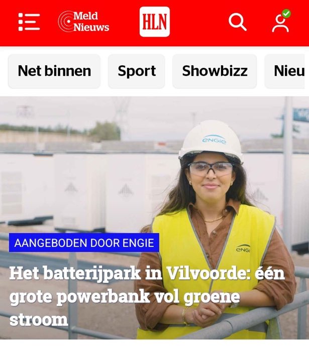 Dat batterijpark kan welgeteld 4u stroom leveren aan 100.000 gezinnen. Daarvoor is 3,5ha open ruimte ingenomen! Om 4u stroom te hebben. En dat heet dan een 'groene en duurzame' oplossing!? Zijn we echt gek aan het worden??