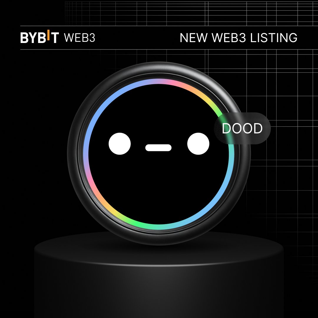 🚀 $DOOD is now live on Bybit Web3 (Alpha)! Trade #DOOD with USDT, USDC,  SOL, or BBSOL — no wallet, no gas, just gains. Explore the next alpha →  https://t.co/tiG6G07UtW