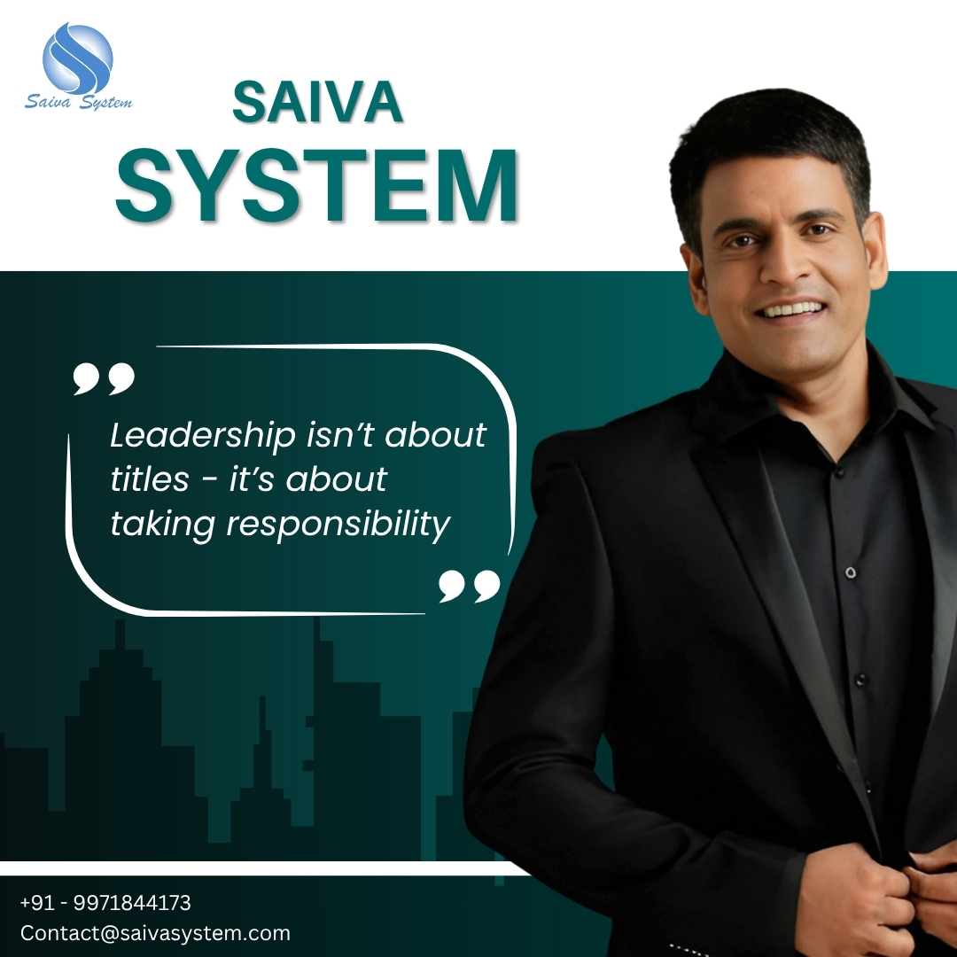 saivasystem's tweet image. 🌟 True Leadership Begins with Responsibility 🌟

At Saiva System, we believe leadership isn’t defined by titles — it’s built on accountability, integrity, and the courage to take responsibility.

#SaivaSystem #Leadership #Responsibility #Inspiration #SuccessMindset #Leadership