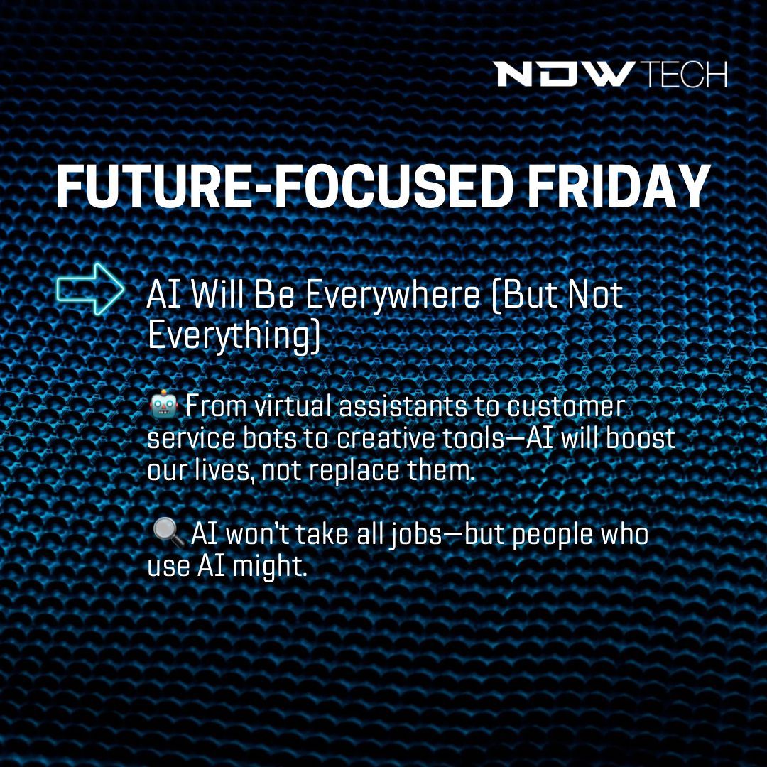 ndwtech's tweet image. Future-Focused Friday ⏭️

#NDWtech #FutureFocusedFriday #AI