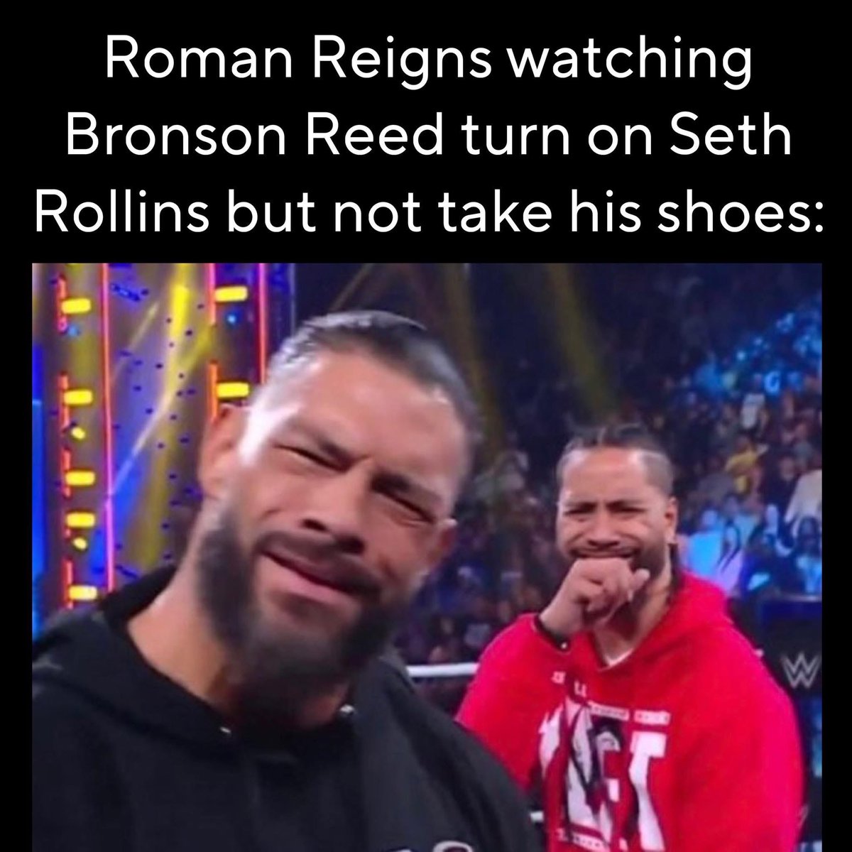 penguin74us's tweet photo. @BRONSONISHERE @bronbreakkerwwe @WWEJapan You forgot the shoes https://t.co/DWIZ3NOhUg