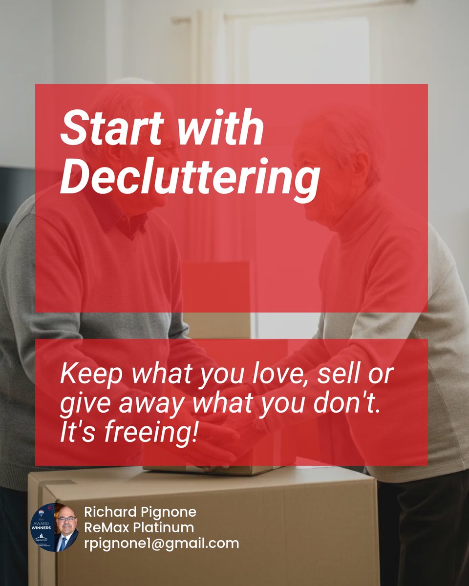 PignoneRichard's tweet image. Wondering how to make downsizing a fun adventure? 🏙️ Turn the "empty nest" into an opportunity! Start decluttering, sell what you don't need, and explore cozy Boston spots for your next chapter. Ready for a life refresh? Share your downsizing tales! #EmptyNesterLife