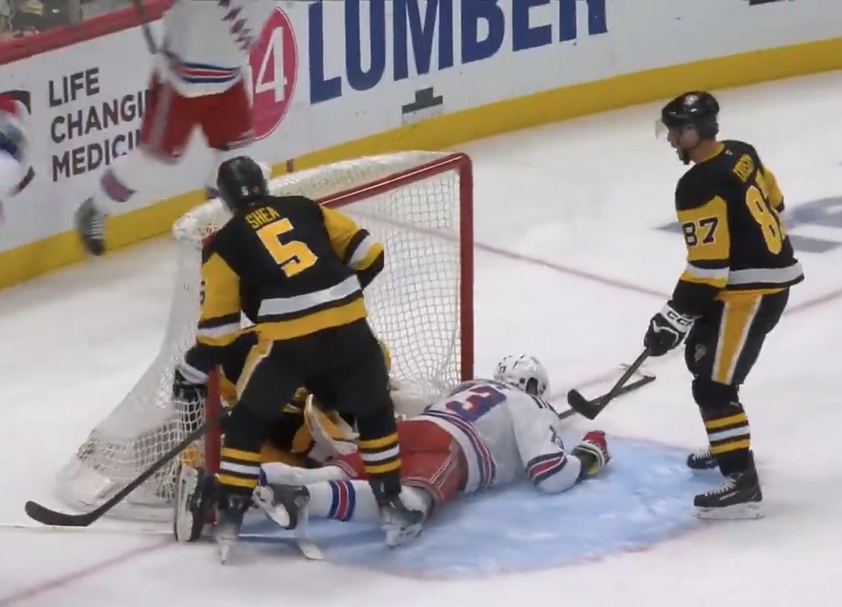 FlatPuckFriday's tweet photo. Happy flat puck Friday to the indispensable Matt Rempe!

#NYR https://t.co/BccYJJVnhS