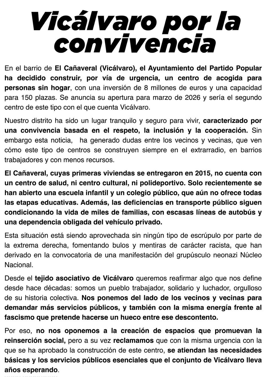 AVVicálvaro tweet media