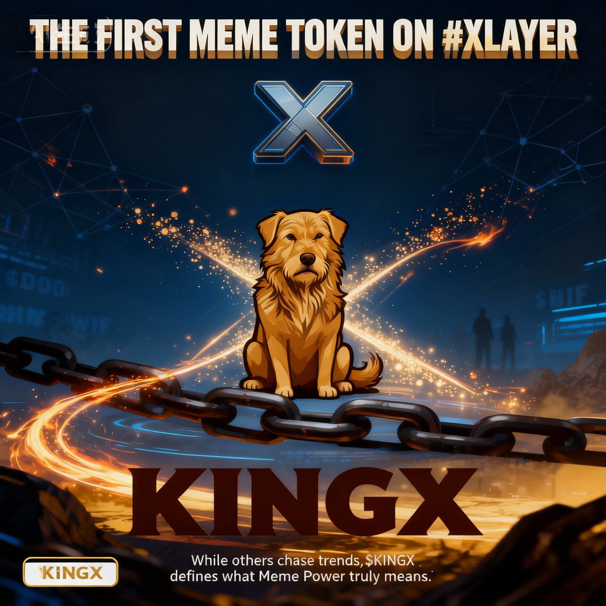 📉 BTC is dropping, BNB is dropping, even OKB is dropping —
but us? We’re rising against the tide! 🔥#KINGX
No fear of wind or rain,
because the $KINGX community is always on the front line! 💪

Markets may change, but our belief never will.
While others panic, we accumulate! 🚀