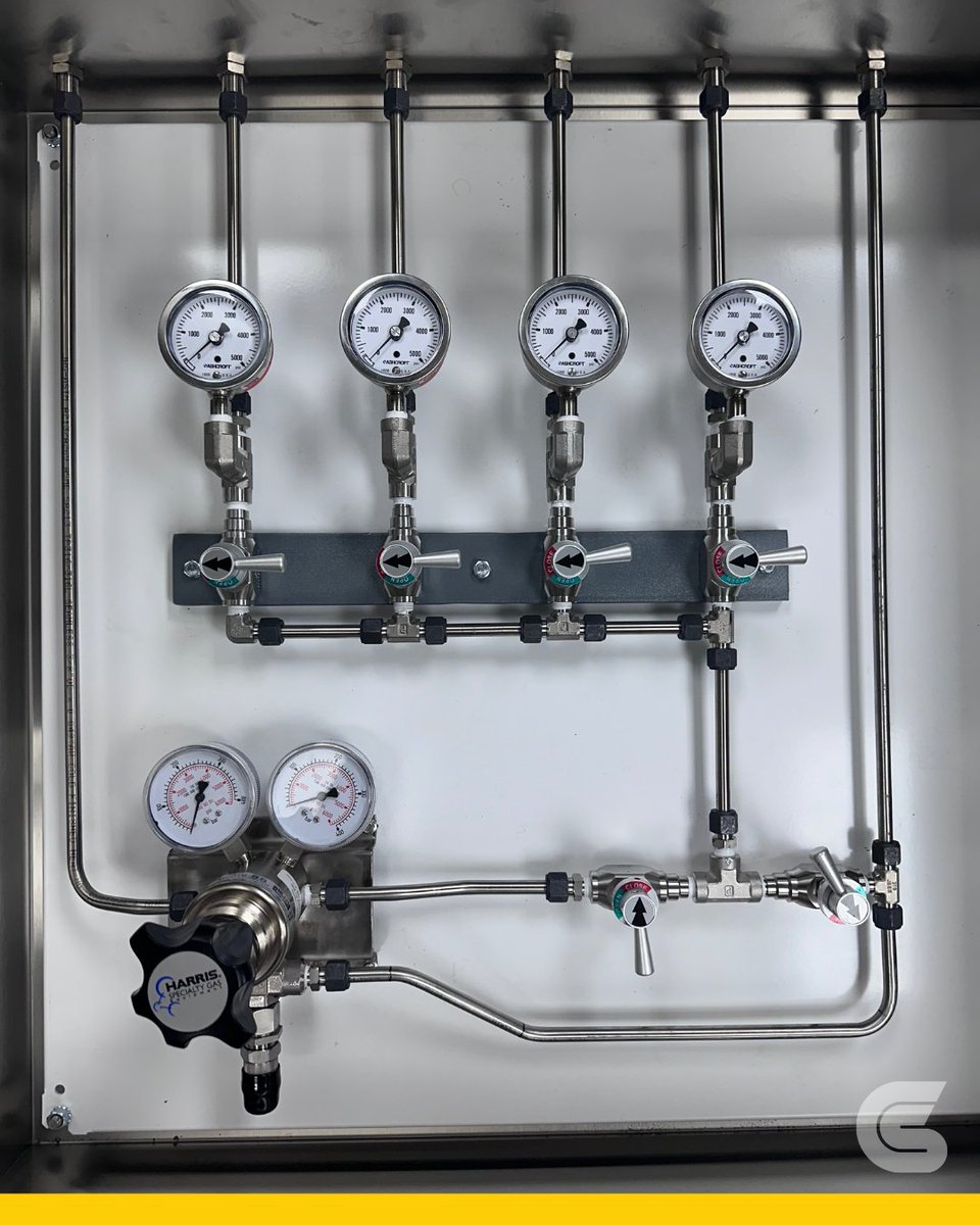 ConnectorSpec's tweet photo. Designed for performance and assembled with pride, this nitrogen manifold delivers the accuracy, control, and reliability our customers count on. At Connector Specialists, we are Your Solutions Partner. https://t.co/S6vBRTjjQ3
