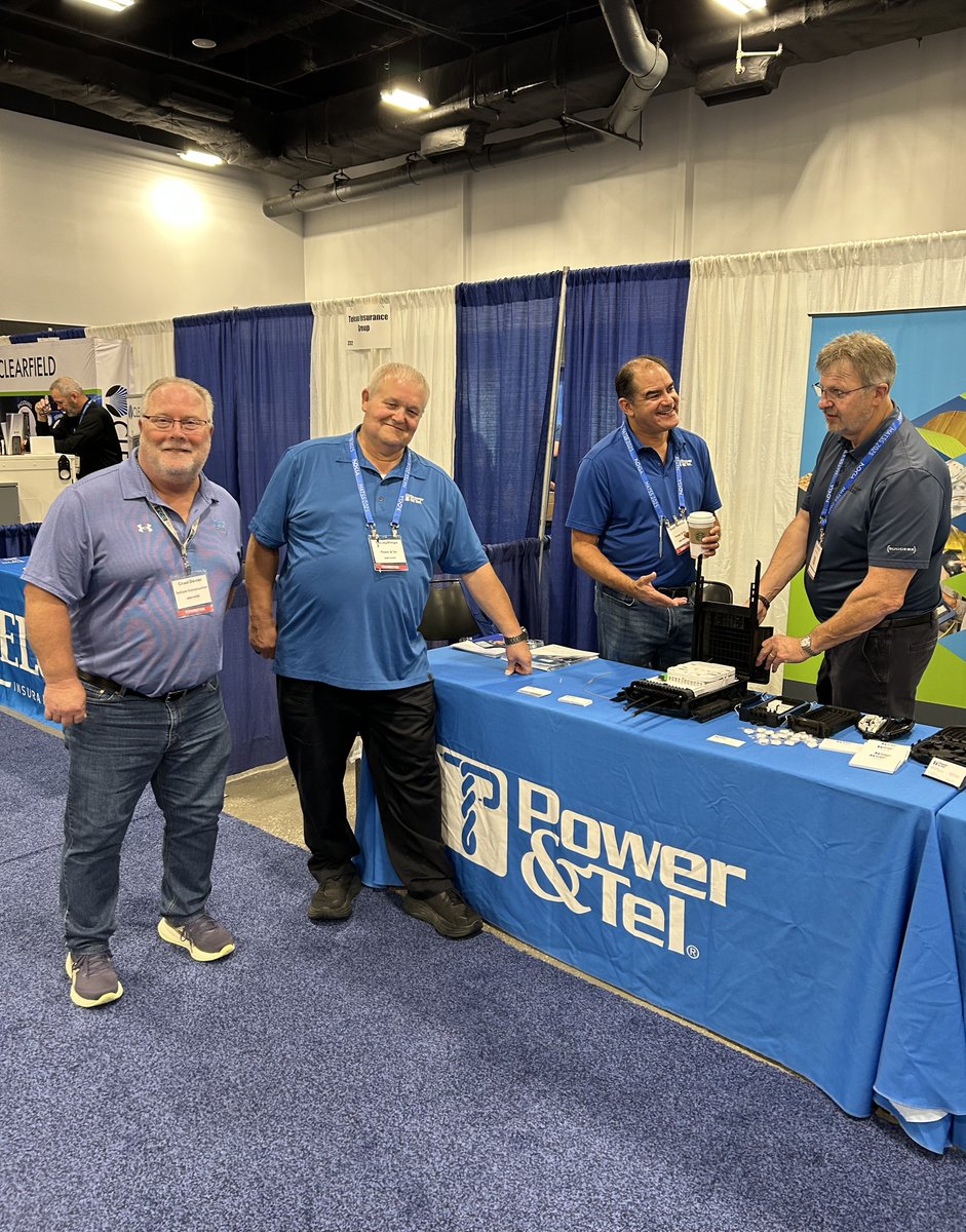 ptsupply's tweet image. Some more great shots from MATSS this week! 📸

Thank you to everyone who stopped by and connected with us, @SEL_FiberOptics, @Comtrend, and @CommScope.

#MATSS - Mid-America Telecom Showcase &amp;amp; Seminar   2025