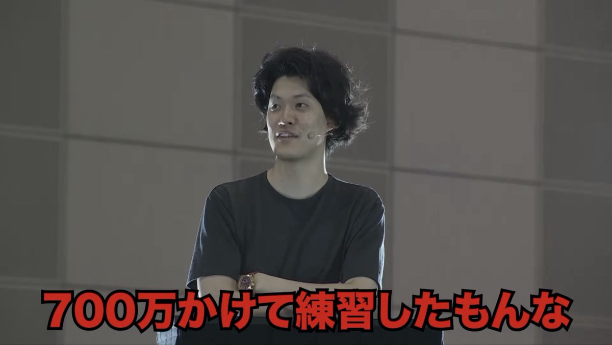 soshina3's tweet image. さいたまスーパーアリーナでチンチロをやるにあたって
700万円使って幕張メッセ借りて無観客で練習しました