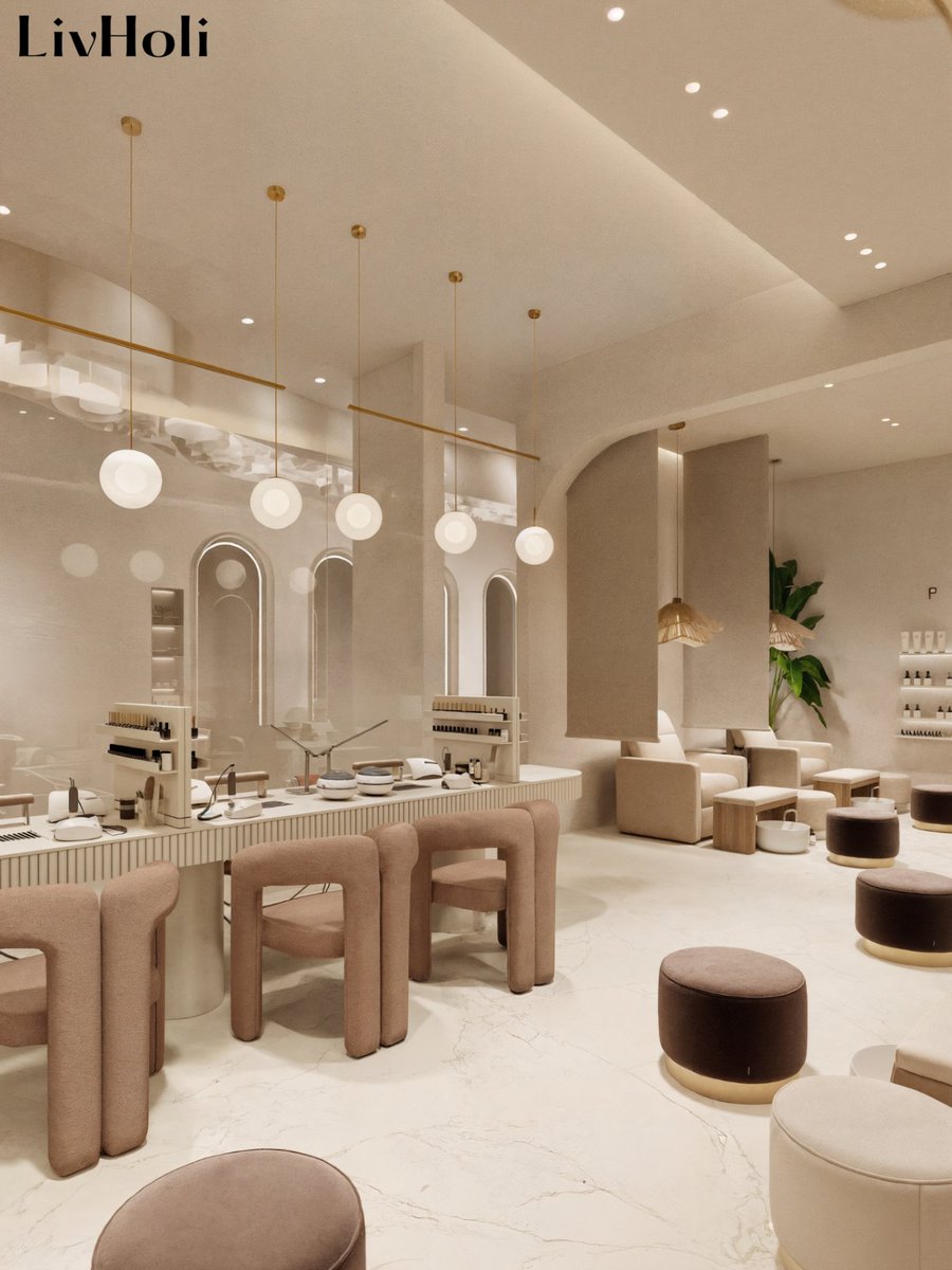 livholi's tweet image. Biyo is a beauty salon and spa that is located in Abu Dhabi, United Arab Emirates.
Designed by LivHoli Interiors
#wellnessdesign #spadesign