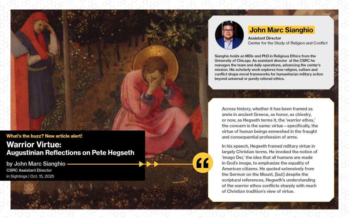 Center for the Study of Religion and Conflict tweet media