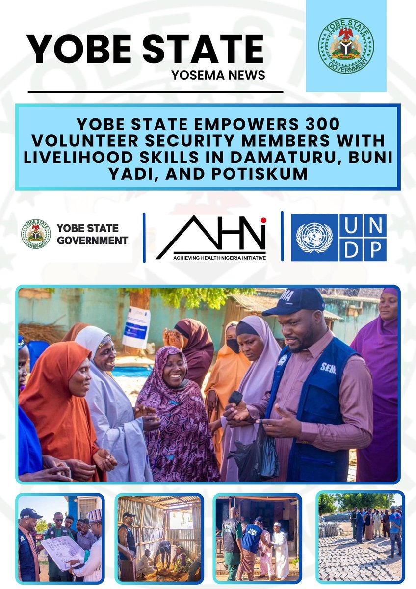 YOBE STATE EMERGENCY MANAGEMENT AGENCY (SEMA) tweet media