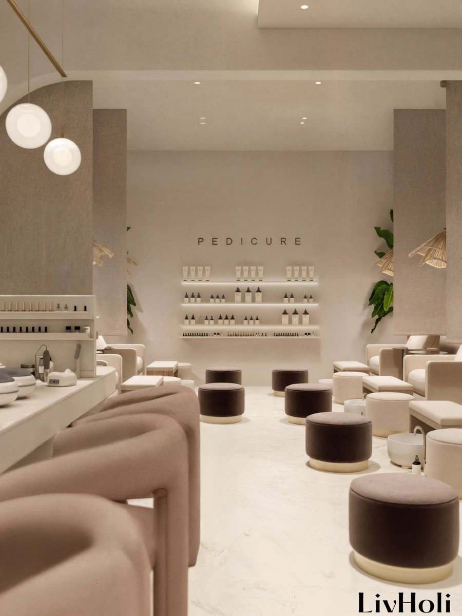 livholi's tweet image. Biyo is a beauty salon and spa that is located in Abu Dhabi, United Arab Emirates.
Designed by LivHoli Interiors
#wellnessdesign #spadesign