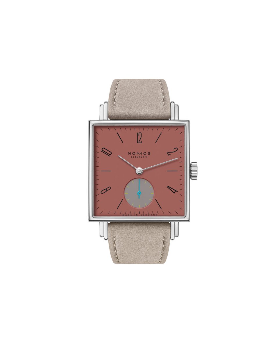 nomosglashuette's tweet image. Meet #Tetra Terra. Inspired by the warmth of sun-drenched landscapes, this terracotta red #timepiece carries a quiet intensity. Delicate, but confident, this #watch compliments every outfit and pairs well with different types of #jewelry. Pure soft power.

nomos-glashuette.com