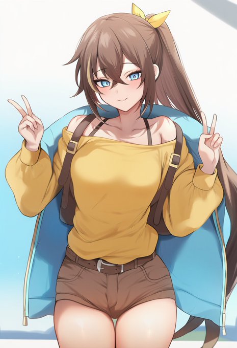 キャラ参照なしでもよさげなのができたのでこちらも! 