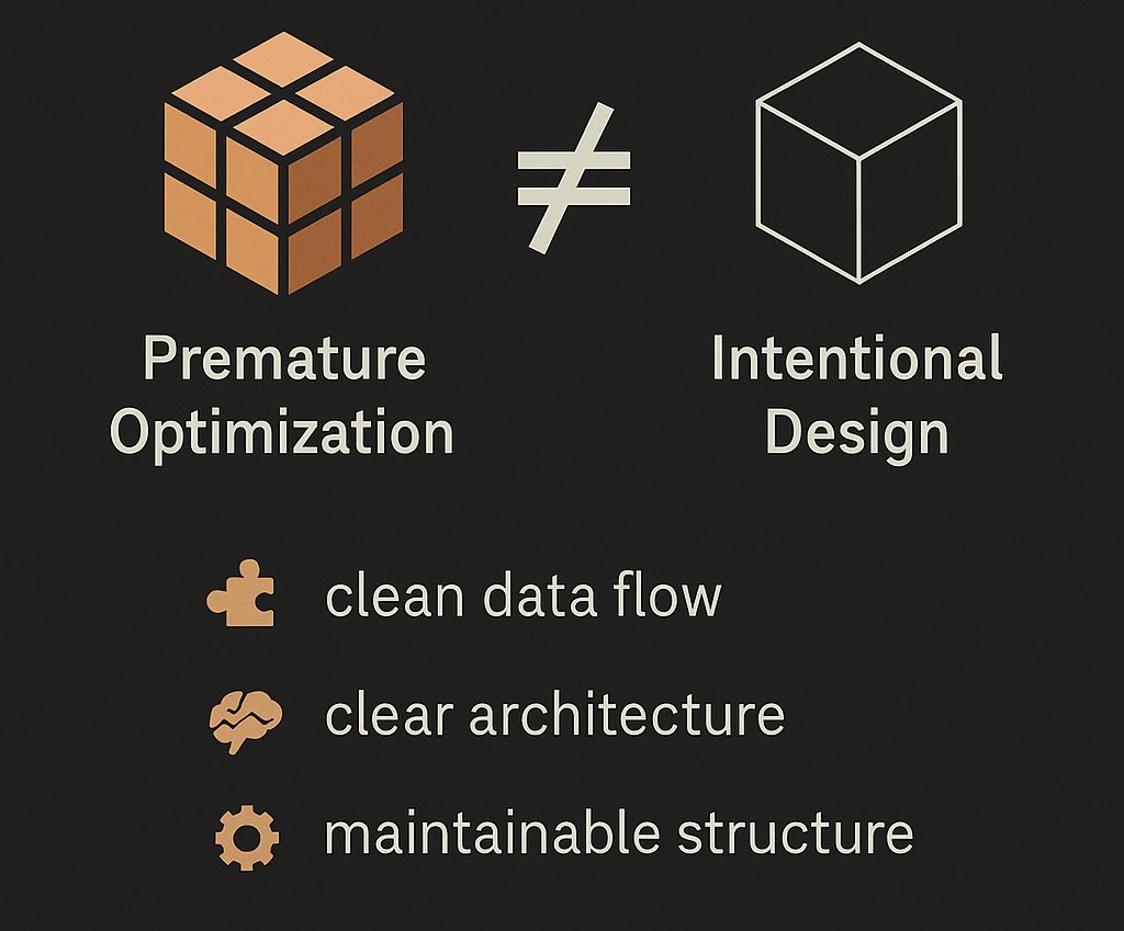 MarcosSoftEng's tweet image. Everyone talks about performance in web development… but do we really understand what “optimization” means? ⚙️
The short answer: not always
The long one: we often optimize too early, chasing milliseconds that no one notices, while ignoring architectural decisions that actually…