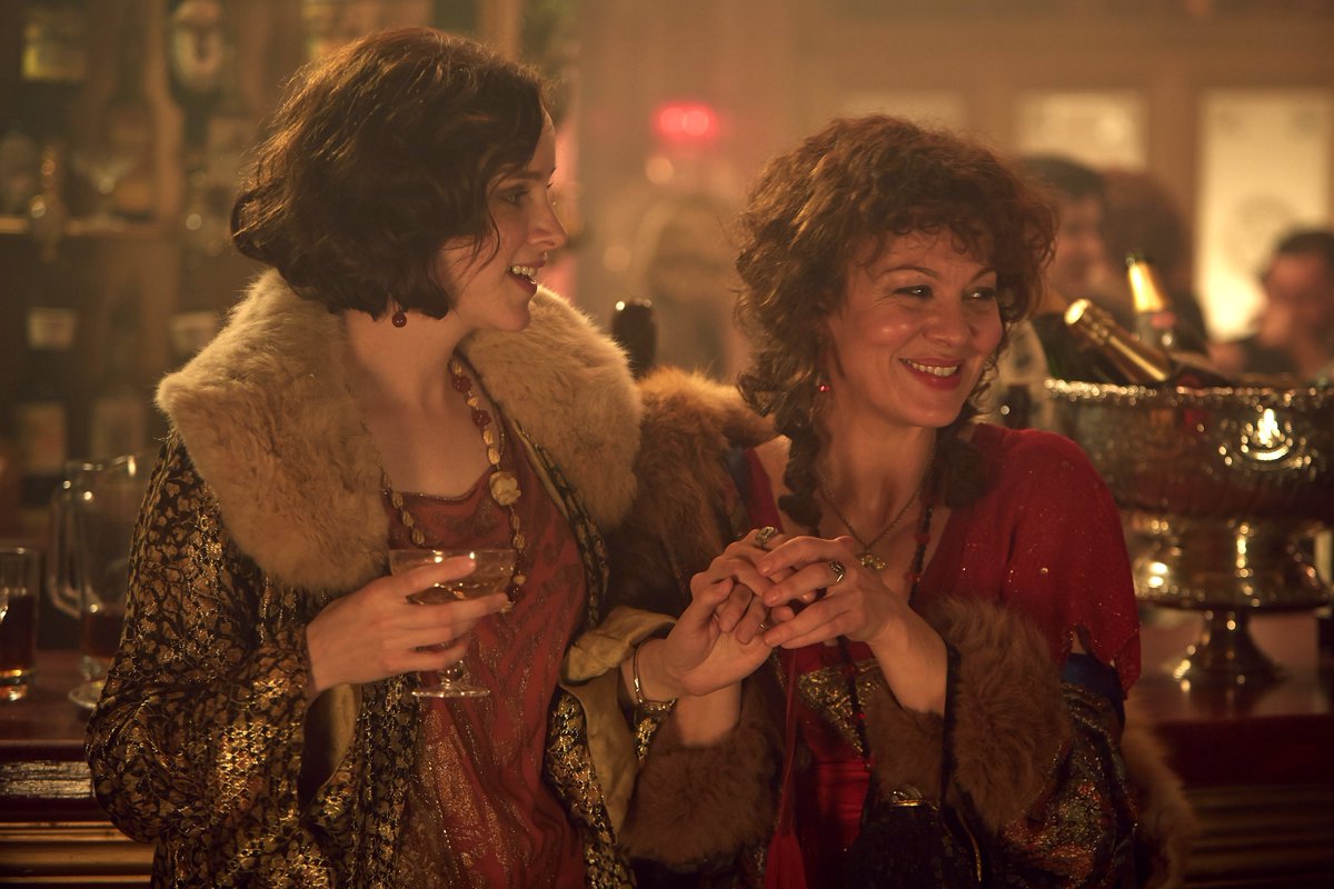 Polly and Ada, the essentials at any party. #PeakyBlinders