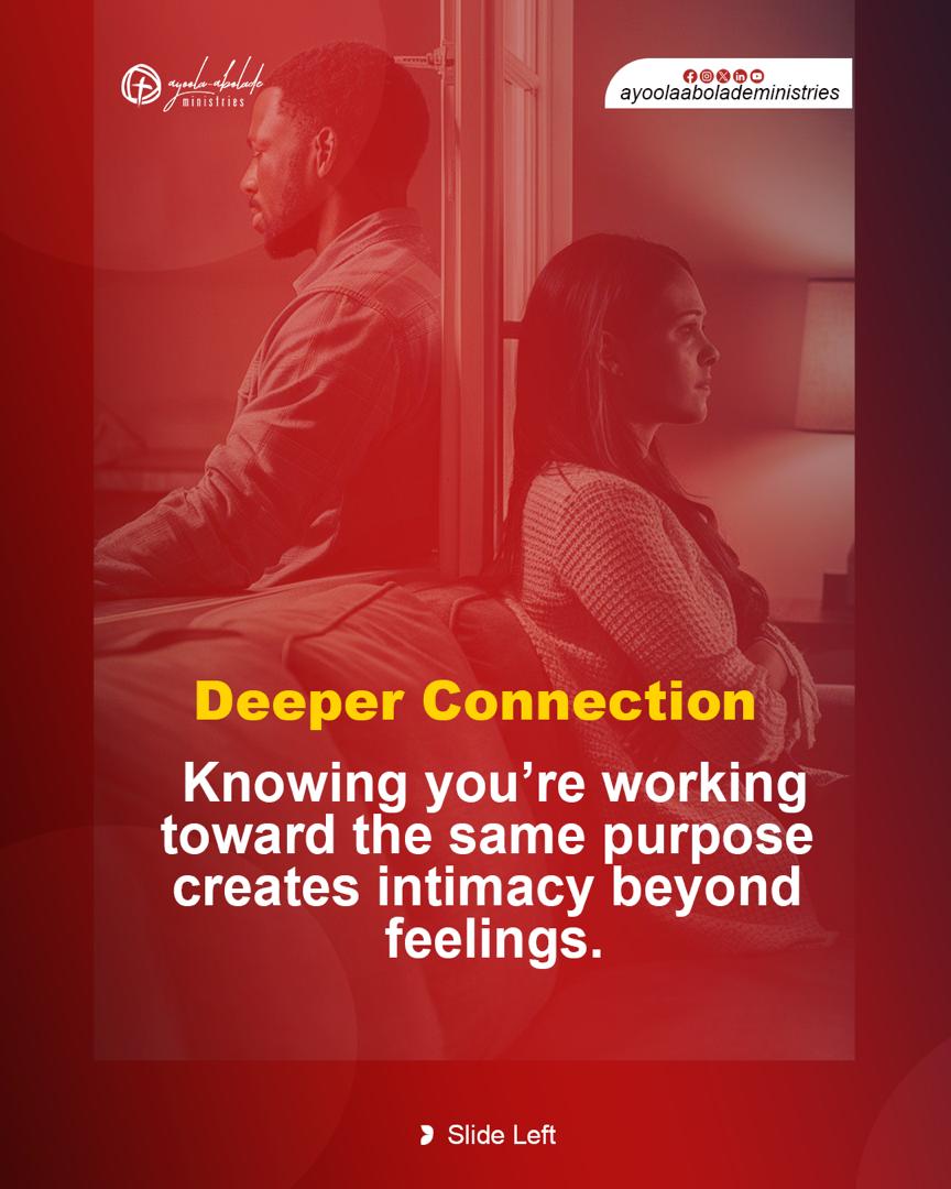 payoolaabolade's tweet image. When love meets purpose, alignment follows.

Feelings are beautiful, but purpose is what keeps a relationship steady when emotions rise and fall.

#Payoolaabolade #LoveWithPurpose #FaithBasedLove #KingdomRelationships #GodCenteredLove #PurposeDrivenLove