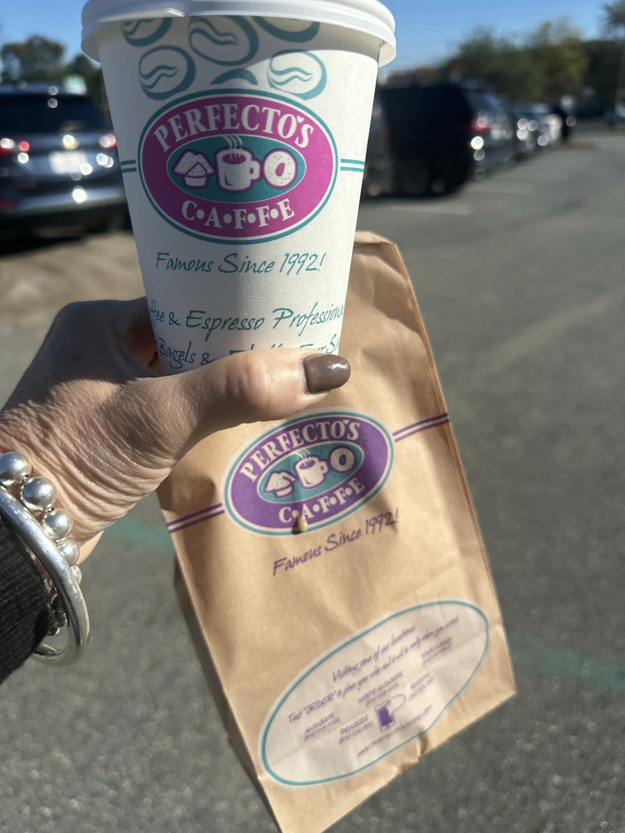 Had a great visit to the Hallway Cafe at North Andover Middle School today. Great way to start the day