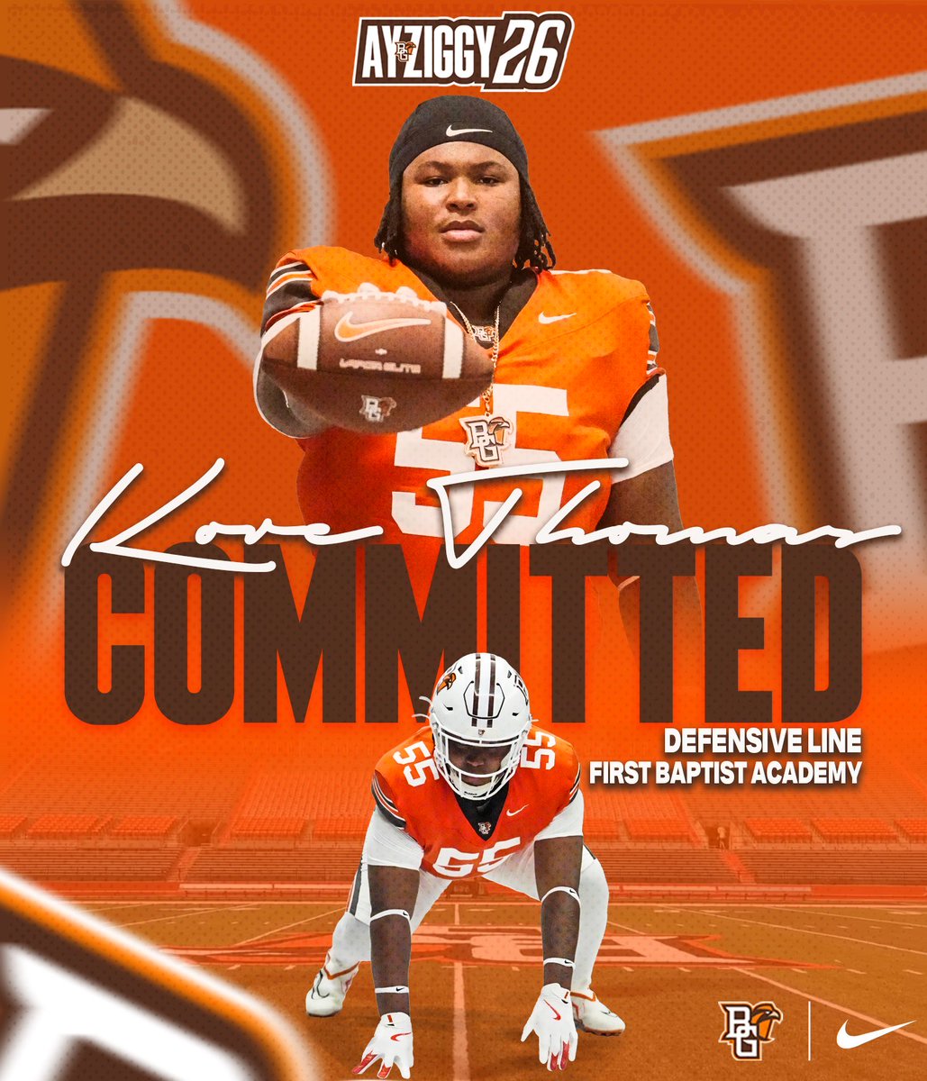 drobalwayzopen's tweet photo. FOOTBALL | Dallas First Baptist Academy's two-time TAPPS Division IV All-State defensive lineman Kore Thomas Bowling Green Commit on his OV! So proud of you big dog let’s go get another ring 💍 ‼️ @twftraining @FBAcademyDallas @jlovvorn7 @CH_kdt55 @TXPSMedia https://t.co/JDfcEwP2Nb