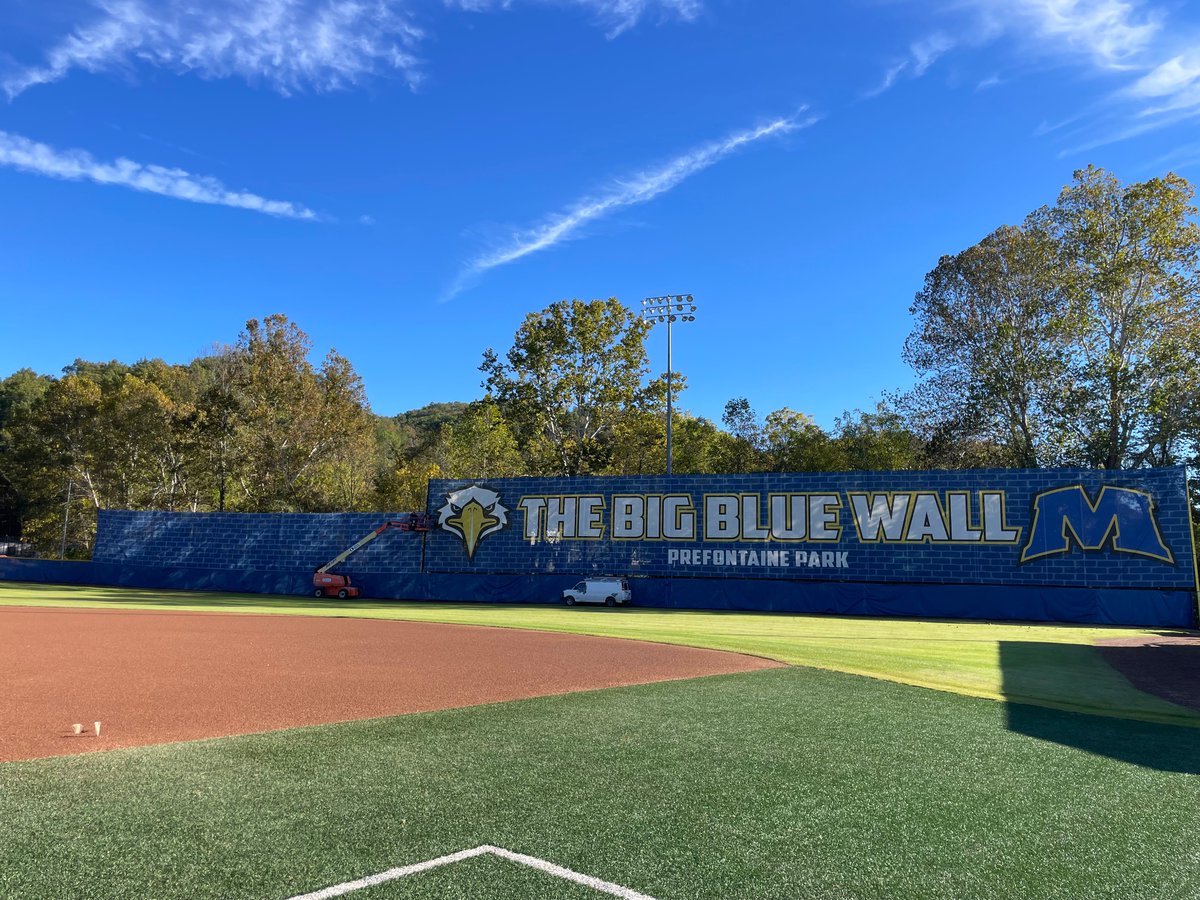 Allen Field, Prefontaine Park 

The Big Blue Wall is looking good!