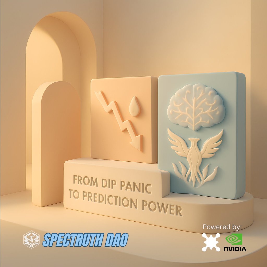 SpectruthDAO's tweet photo. 🚨 Crypto Crash Got You Spiraling? 😵💫 $19B Wiped—But What If AI Could "Reset" Your Brain Like It Resets the Charts? 🧠💹 #CryptoPTSD Is REAL, Bros.
Imagine: Saliva swab detects stress biomarkers in 60s → Agentic AI crafts ibogaine microdose + wearable-guided therapy → On-chain DAO funds it ALL for vets & traders like us.
@SpectruthDAO's $SPTR launches in the next WEEKS on @BioProtocol—stake for yields from PTSD trials, vote on clinic expansions. Heal strong, HODL harder. Who's in? Reply "RESET" for 100 $SPTR airdrop eligibility! 🔥