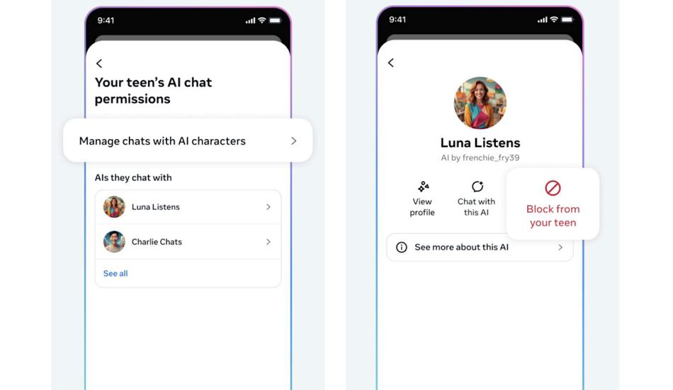 TechDropsNet's tweet image. Meta introduces new parental controls for AI chatbots on Instagram, allowing parents to monitor and restrict their teens interactions with AI. #news #Meta #AI #ParentalControls #Instagram
Link: techdrops.news/post/meta-adds…