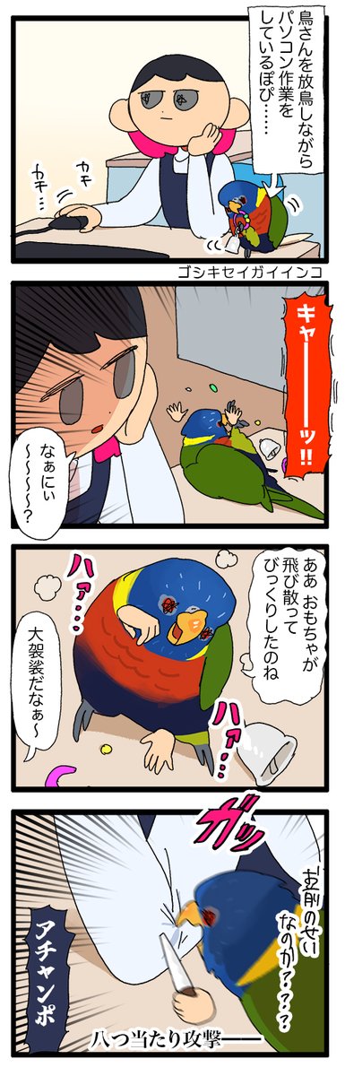 鳥さんはね やること全部がめちゃくちゃでなきゃいけないの━━

2195 #えるポピの絵日記かくところ 
