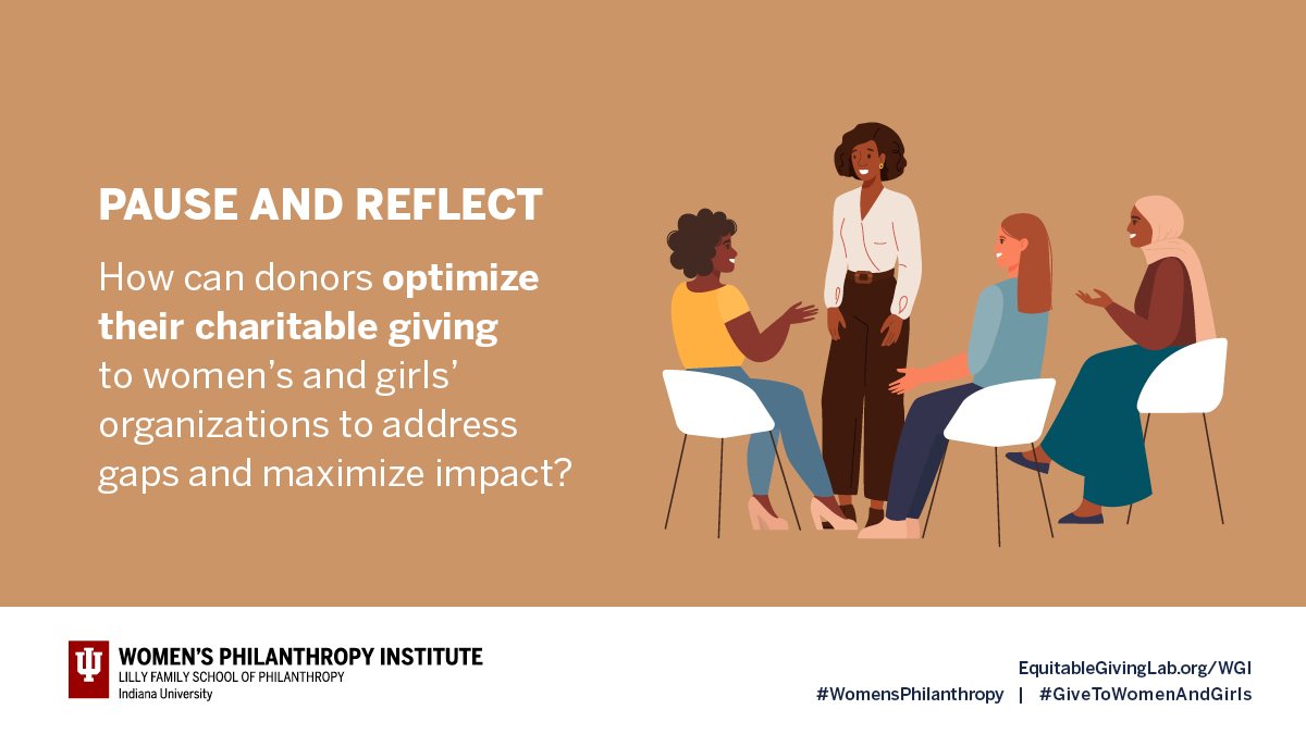 WPIinsights's tweet image. Reflection prompt: How can donor strategies evolve to better support WGI orgs + increase impact? Explore data from the Women &amp;amp; Girls Index 2025: bit.ly/47gPLAc  #WomensPhilanthropy