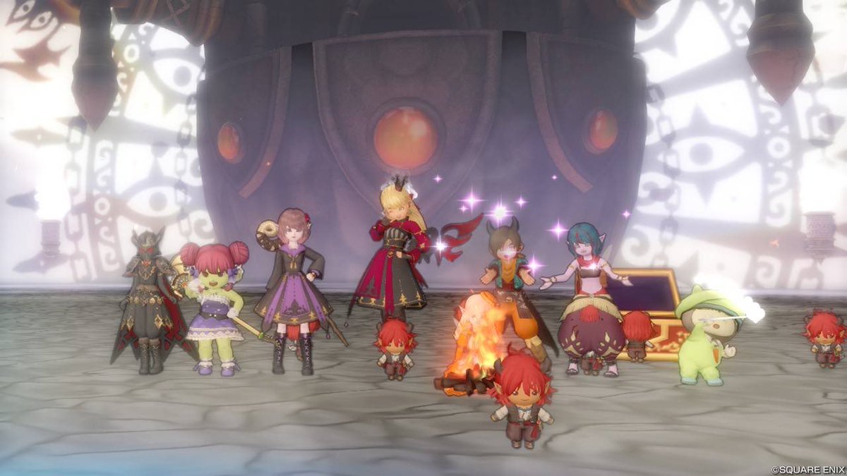 rumin_dqx's tweet photo. ユシュカ残しの天獄、ありがとうございました！🔥
1人残ったら撮影し始めたり、一斉に召喚したり…とても楽しかったです！ https://t.co/mZZ20ofrdA