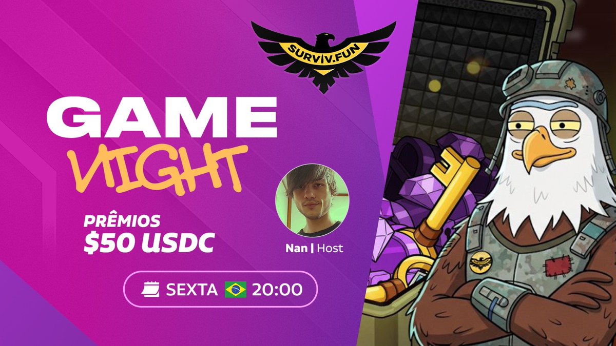 Dia 2 da Mainnet Gaming Party (<a href="/somniaGames_/">games.somi</a>)

Hoje o <a href="/nan_meira/">nan</a> puxa a comunidade pra jogar <a href="/SurvivFun/">Surviv Fun</a>

💰 50 USDC em premiação pra quem participar!