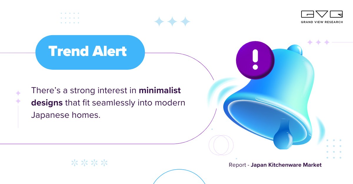 gvr_fmcg's tweet image. The Japan Kitchenware Market is driven by shifting lifestyles and cultural trends. The region’s long-standing emphasis on combining functionality with aesthetic appeal continues to shape market demand.

Study insights @ is.gd/UM5rrh

#GVR #kitchenware #marketresearch