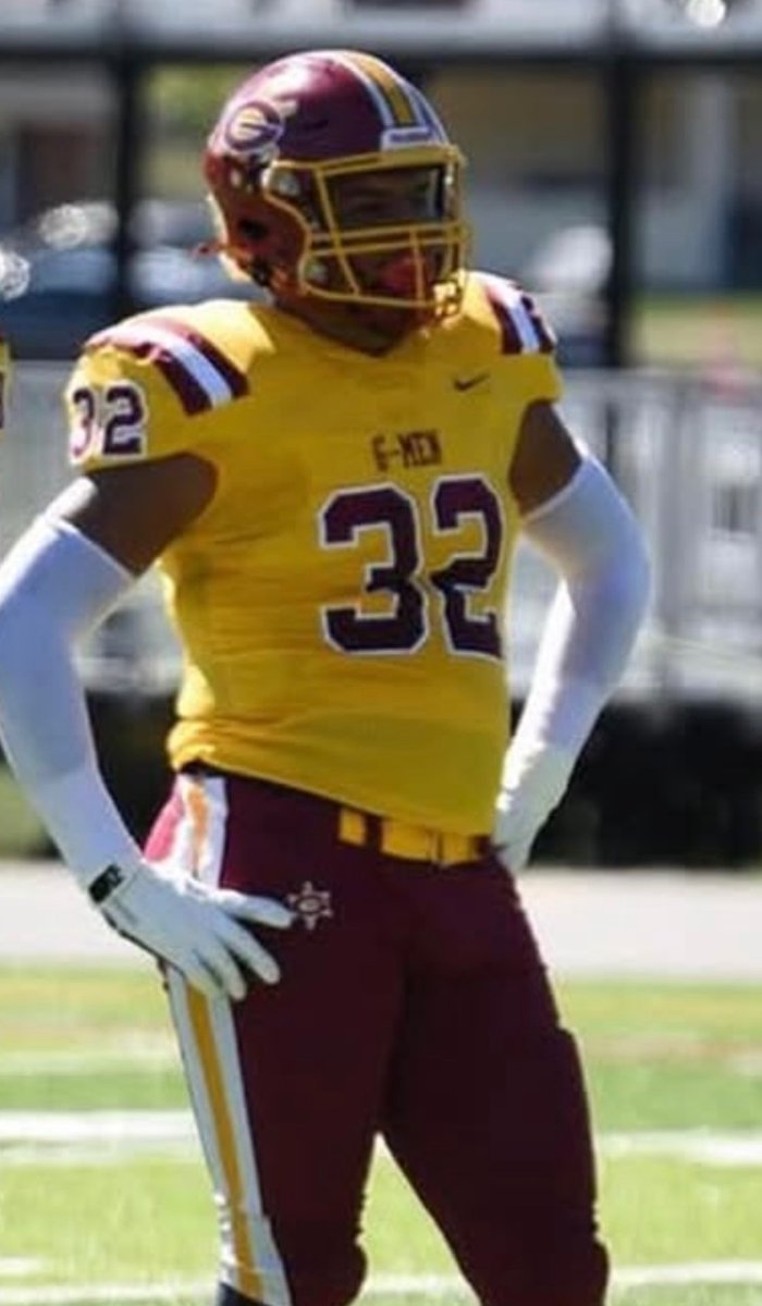 A little late with it, but the focus never fades 🔒 Defensive Player of the Game during our HOCO game against Marion. Hard work pays off. 
<a href="/MikeHor05411621/">Mike Horton</a> <a href="/DukestheScoop/">Phillip Dukes</a> <a href="/WVUfootball/">West Virginia Football</a>  <a href="/WvsuFootball/">WVSU Football</a> <a href="/Graham_Sports1/">Graham Sports Network</a> <a href="/NorfolkStateFB/">Norfolk State Football 🔰</a>  
<a href="/ConcordFootball/">Concord University Football</a>