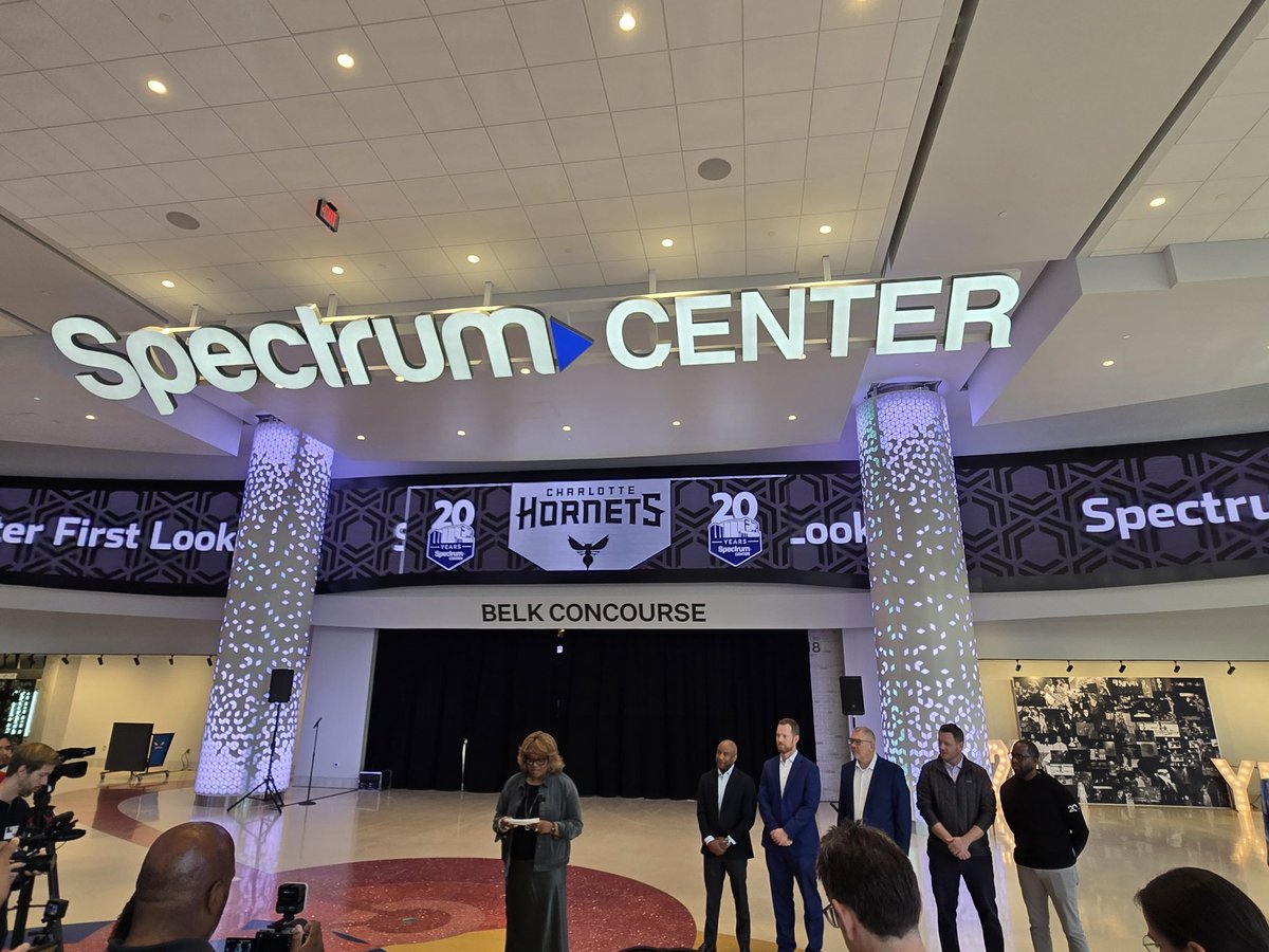 Spectrum Center is back. 
