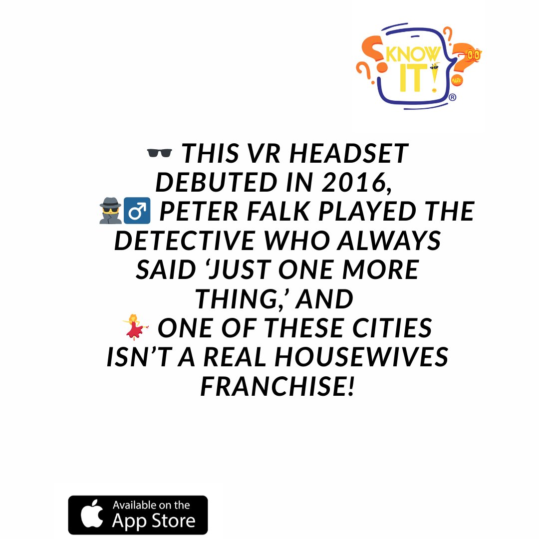 KnowItThinkFast's tweet image. 🎉 It’s Fri-YAY! Time to flex that brain before the weekend 😏🧠 Do YOU KNOW IT? Build your streak: apps.apple.com/us/app/know-it…